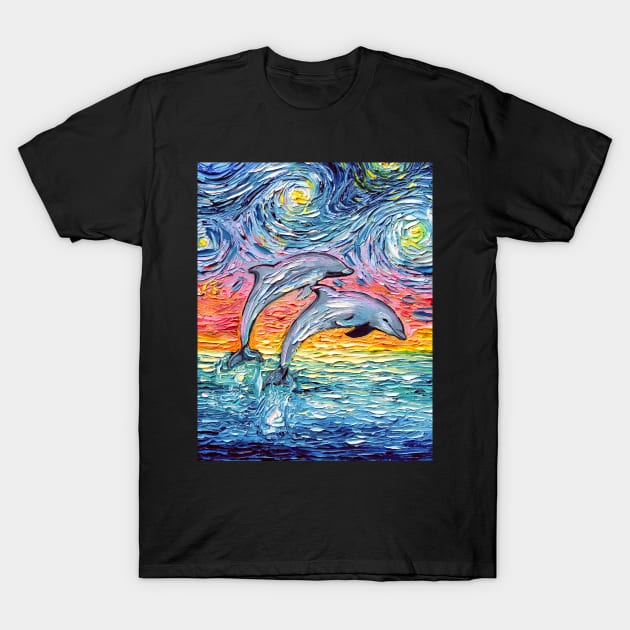 Van Gogh Never Saw Paradise T-Shirt by sagittariusgallery